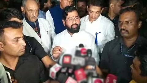 मुख्यमंत्री एकनाथ शिंदे  