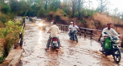 पुणे : शिवगंगा खोर्‍यात अवकाळीचा तडाखा विजांचा कडकडाट, गारांचा वर्षाव