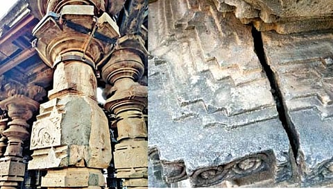 Khidrapur Temple : खिद्रापूरच्या मंदिर दुरुस्तीसाठी 100 कोटींची घोषणा हवेतच