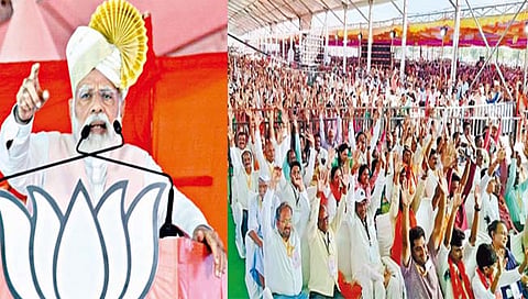 कर्नाटकला नंबर वन राज्य बनवू : पंतप्रधान मोदी