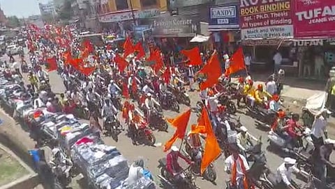 छत्रपती संभाजीनगरमध्‍ये संभाजी महाराजांची जयंती उत्साहात साजरी