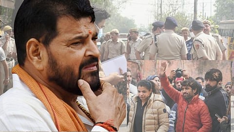 Brij Bhushan Singh : बृजभूषण सिंह यांच्या अडचणीत वाढ; दिल्ली पोलिसांकडून स्थितीदर्शक अहवाल सादर