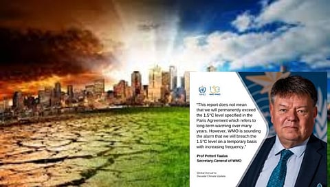 Global temperature : चिंताजनक! तापमानाचा विक्रम मोडण्याची शक्यता ९८ टक्क्यांपर्यंत, WMO चा दावा; जाणून घ्या कारणे 