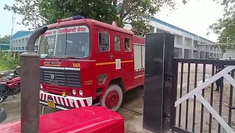 बेरिंग कंपनीत आग  