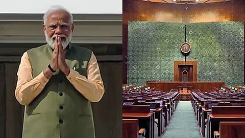 ‘माझी संसद, माझा अभिमान’; PM मोदींनी शेअर केला नवीन संसद भवनाचा व्हिडिओ