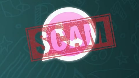 Pink WhatsApp scam 