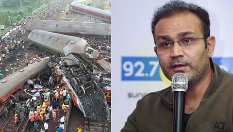Virender Sehwag on Railway Accident 