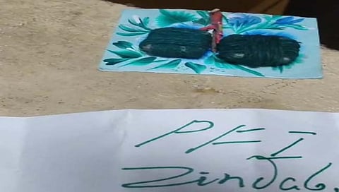PFI जिंदाबादचा मेसेज  