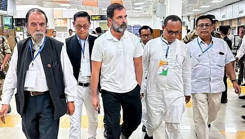 Rahul Gandhi Visit to Manipur : राहूल गांधी यांच्या मणिपूर दौऱ्यातील अडथळा दूर; हेलिकॉप्टरने चुरचंदपूरला रवाना