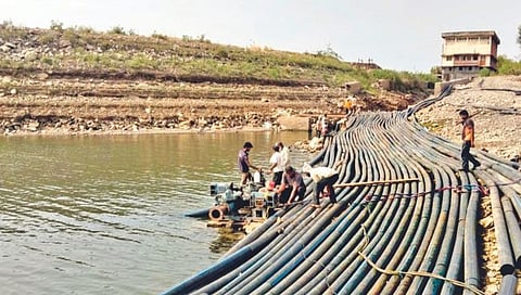 सोलापुरात पाणीबाणी 
