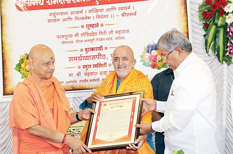 अयोध्येत श्रीरामांच्या मूर्तीची प्राणप्रतिष्ठा जानेवारीत ; स्वामी गोविंददेवगिरी महाराज यांची घोषणा