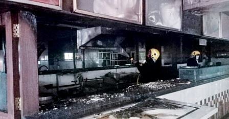 पुणे : विमाननगर येथे हॉटेलच्या भटारखान्याला आग