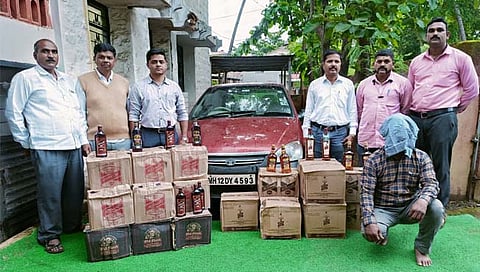 कोल्हापूर: आजर्‍यात साडेचार लाखांचे गोवा बनावटीचे मद्य जप्त
