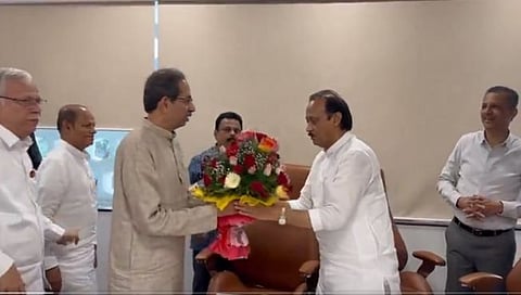 Ajit Pawar & Uddhav Thackeray : उद्धव ठाकरेंनी घेतलीअजित पवारांची भेट; कारण….