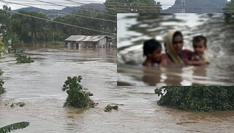 Incident In Yavatmal Flood : पुराचे पाणी घरात शिरल्यानंतर मुलींना वाचविणाऱ्या आईचा मृत्यू; यवतमाळमधील घटना
