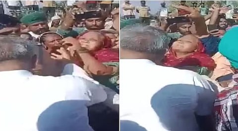 निसर्गाचा ‘प्रकोपा’वर, संतापाचा ‘स्‍फोट’..! महिलेने थेट आमदाराच्‍या कानशिलात लगावली (व्‍हिडिओ)