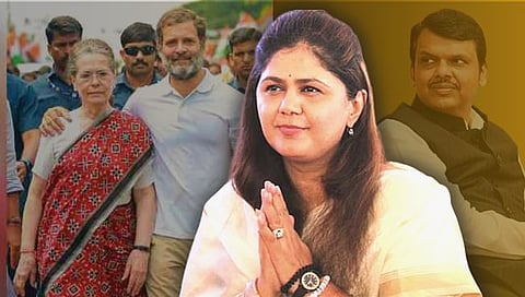 पंकजा मुंडे काँग्रेसच्या वाटेवर? सोनिया, राहुल गांधी यांची भेट घेतल्याची दिल्लीत चर्चा | Pankaja Munde