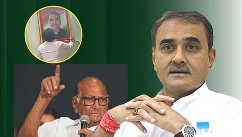 Photo Removed from NCP office : राष्ट्रवादी युवक काँग्रेस कार्यालयातून प्रफुल्ल पटेल यांचे छायाचित्र हटविले
