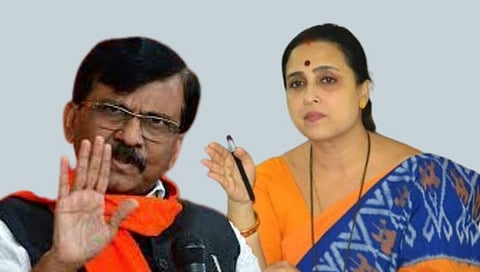 Chitra Wagh vs Sanjay Raut : ज्यांचा पक्षच ‘फूलआऊट’ त्यांना सारं वाटतं ‘डाऊटफूल’ :  चित्रा वाघ यांचा ठाकरे गटाला टोला