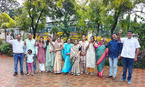 आमदार निलेश लंके यांचा पलटवार !राष्ट्रवादीचं संख्याबळ 12 वर पोहोचल्याचा समर्थकांचा दावा