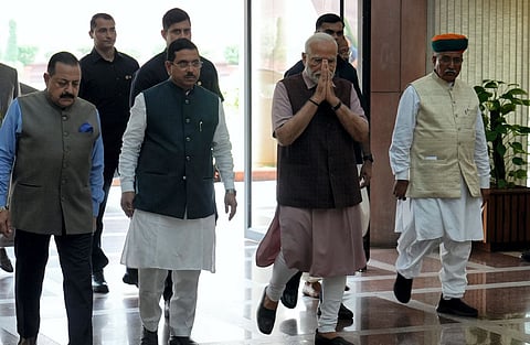 ‘इंडिया’ नाव दिल्‍याने काही होत नाही : नरेंद्र मोदींचे विरोधकांवर टीकास्‍त्र