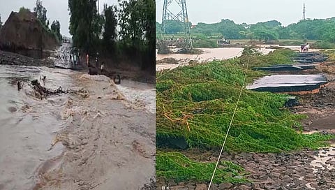 नांदेड जिल्ह्यात पावसाचा हाहाकार  