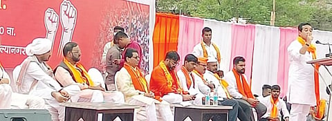 नगर : हिंदू समाजासाठी एकत्र या : आमदार नितेश राणे