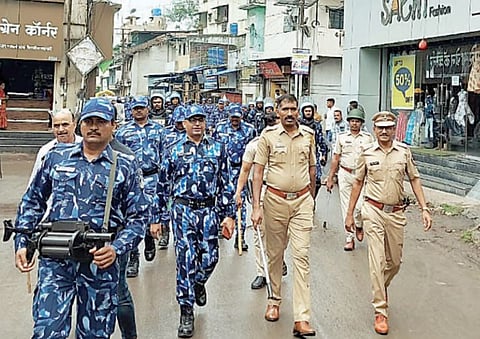 रॅपिड अ‍ॅक्शन फोर्स’ नगरमध्ये दाखल !
