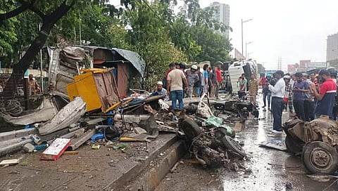 टँकरच्या धडकेत एकाचा मृत्‍यू  
