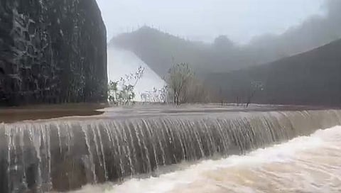 महाबळेश्चरचा वेण्णा तलाव भरला  
