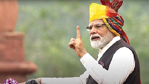 देशवासीयांच्या संपत्तीवर नजर असलेल्या काँग्रेसला घरी बसवा; नरेंद्र मोदींचे आवाहन