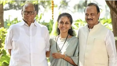 Ajit Pawar-Sharad Pawar 