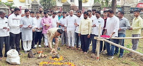 नगर : छत्रपती चौथे शिवाजी महाराज स्मारकासाठी भरीव निधी देणार : आ.राम शिंदे