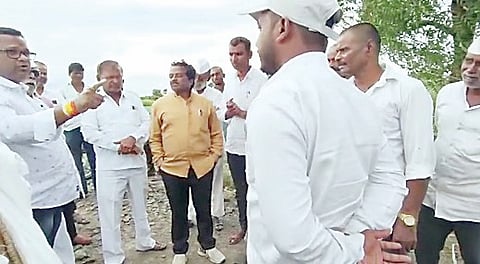 संगमनेर : गुंजाळवाडी रस्त्याचे काम पाडले बंद!