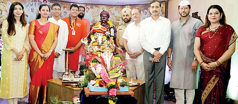 केसरी गणेशोत्सवाला उत्साहात सुरुवात