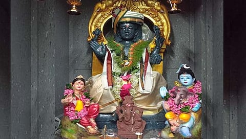 Ganesh Chaturthi 2023 : धारावीत मानवी मस्तक असलेल्या गणपतीच्या दर्शनास भक्तांची गर्दी 