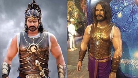 Baahubali Prabhas Statue at Wax Museum Mysore 
