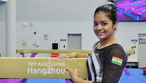Asian Games 2023 | भारताची प्रणती नायक हिचे जिम्नॅस्टिक्समध्ये पदक हुकले
