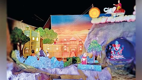 Kolhapur Ganeshotsav  : शाहूपुरी, राजारामपुरीत देखावे पाहण्यासाठी गर्दीचा ओघ