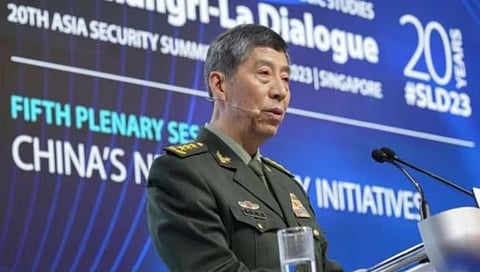 China's Defence Minister 