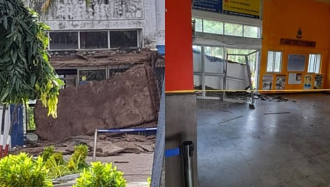 गोवा : वास्कोत नौदल हवाई यार्ड इमारतीचा स्लॅब कोसळला; एक ठार, दोघे गंभीर जखमी