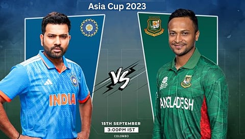 IND VS BAN : भारत विरूद्ध बांगलादेश आज होणार लढत, काय सांगते कोलंबोतील हवामान? 