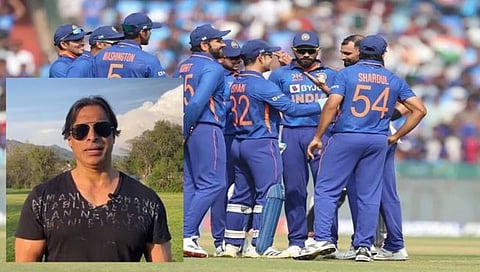Shoaib Akhtar on Team India | ‘पाकिस्तान को सुकून होगा!’  शोएब अख्तरची टीम इंडियावर टीका