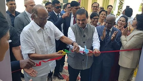 Sharad Pawar And Gautam Adani 