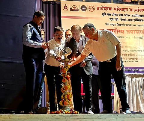 चालकांनी स्वतःची आणि गाडीच्या आरोग्याची काळजी घ्यावी : अपर परिवहन आयुक्त जितेंद्र पाटील