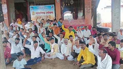 ५३ गावात लाक्षणिक उपोषण  