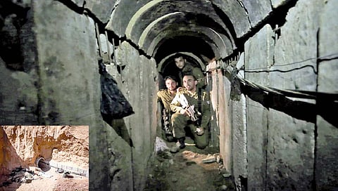 इस्रायलचे लक्ष्य आता भुयारांत दडलेली हमास; गाझातील अनेक बोगद्यात समोरासमोर युद्ध; माऱ्यासमोर हमासच्या नांग्‍या