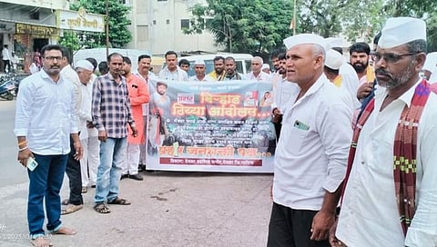 नाशिक : मेंढपाळांच्या न्यायासाठी प्रहार जनशक्तीचे बिऱ्हाड आंदोलन