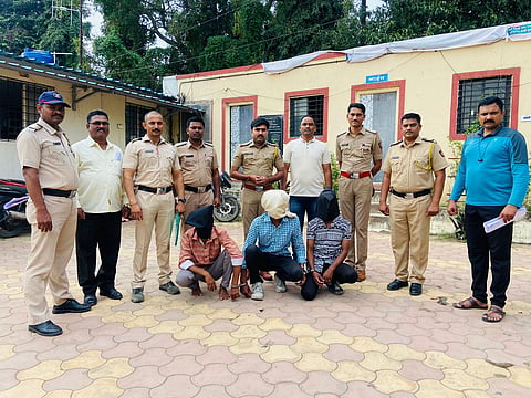 Pune News : खुनाच्या हेतूने अपहरण करणाऱ्या तिघांच्या पोलीसांनी आवळल्या मुसक्या
