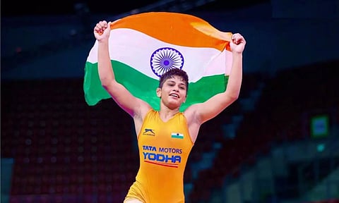 Asian Games 2023 : भारताला महिला कुस्तीत कांस्यपदक! अंतीम पंघालने मैदान मारले